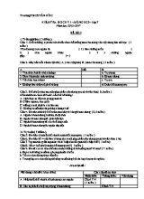 Đề kiểm tra học kỳ I môn Giáo dục công dân Lớp 7 - Năm học 2016-2017 - Trường THCS Tân Ước